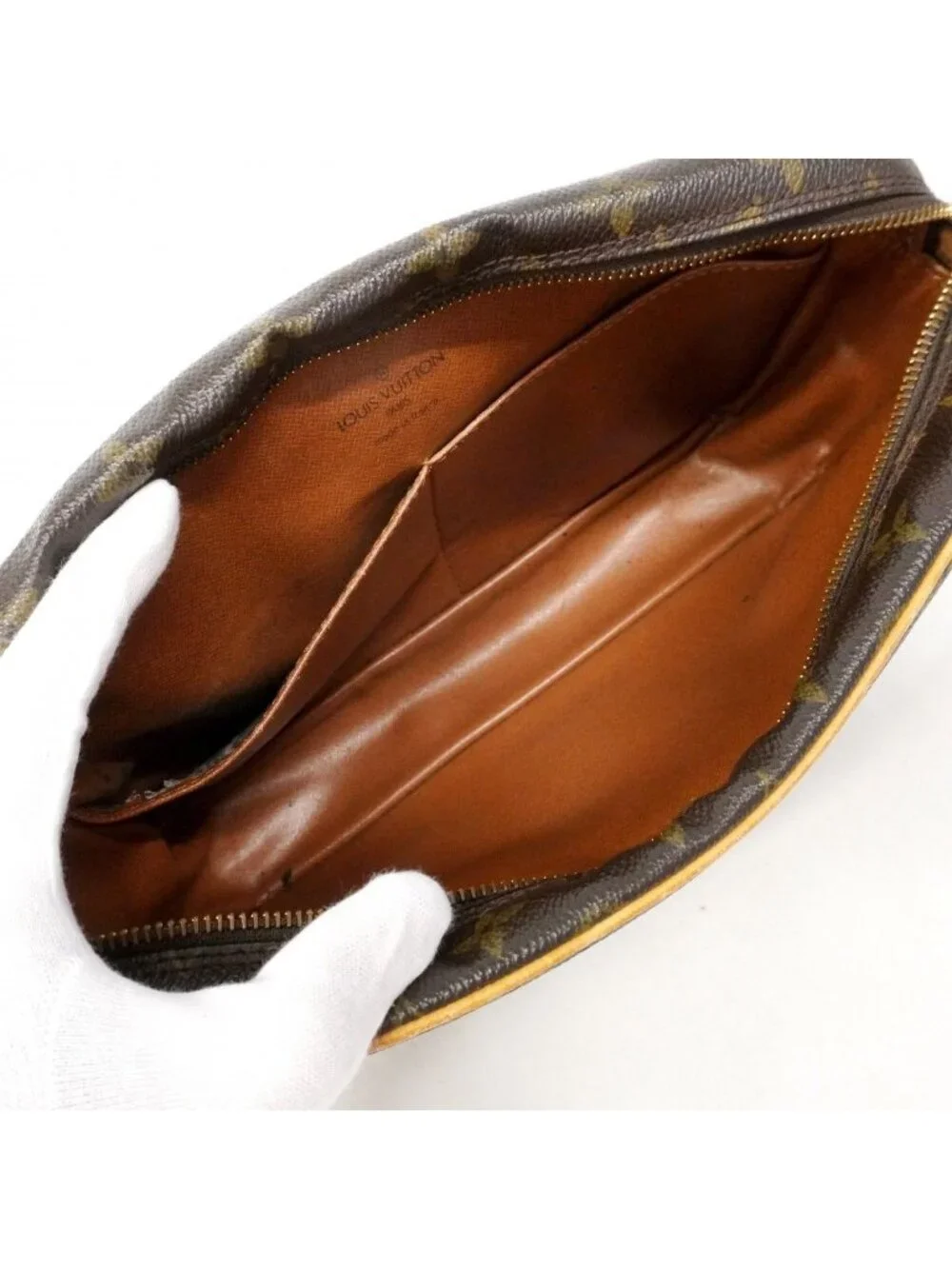 Louis Vuitton Clutch Monogram Compiegne 28 Brown